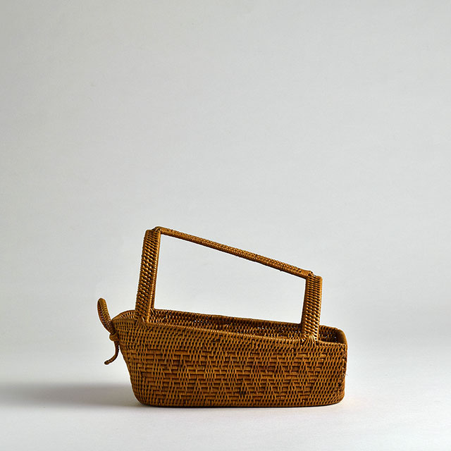 バンブー ワインラック 茶