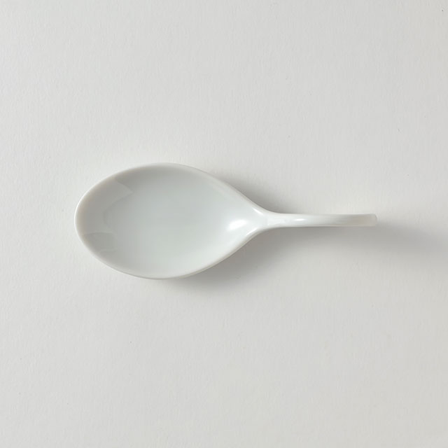 アミューズ クロススプーン 白