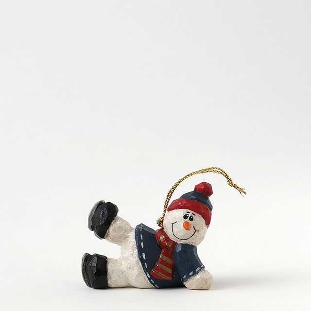 X'mas　オーナメント　EW　転ぶスノーマン