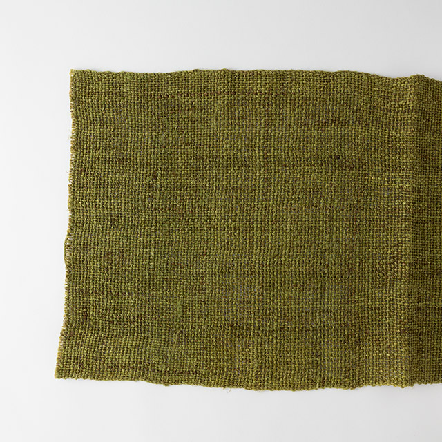 極太緑テーブルセンター90c