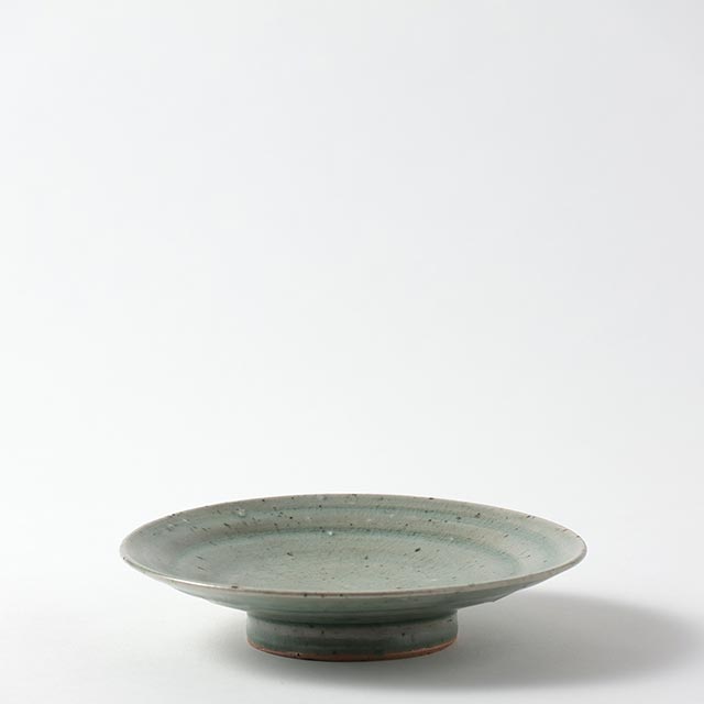 舞い夢青柚子　15cm小皿丸