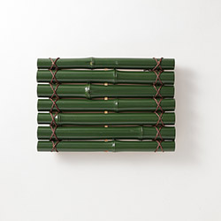 青竹　イカダ　29×20