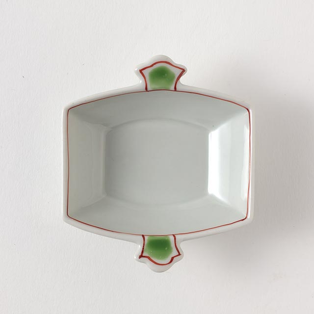 色絵宝づくし小皿　打ち出の小槌