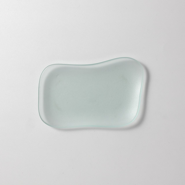 フロスト 変形小皿