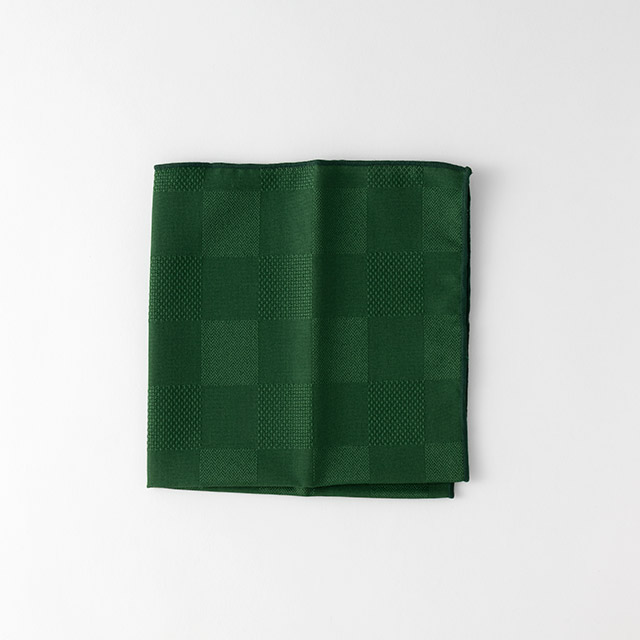 ナプキン mac 緑織格子
