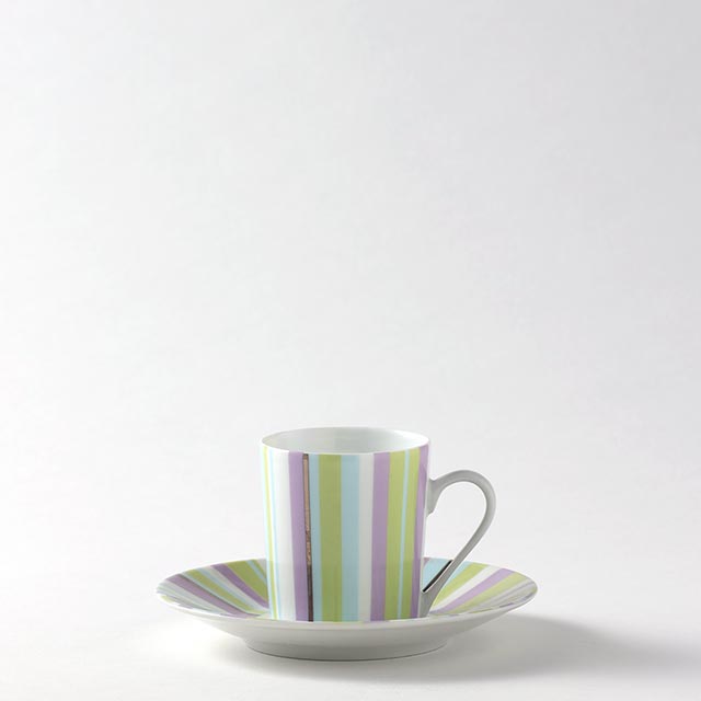 SOLOGNE デミタスC/S 紫白緑(クラシック50%|旧990円)