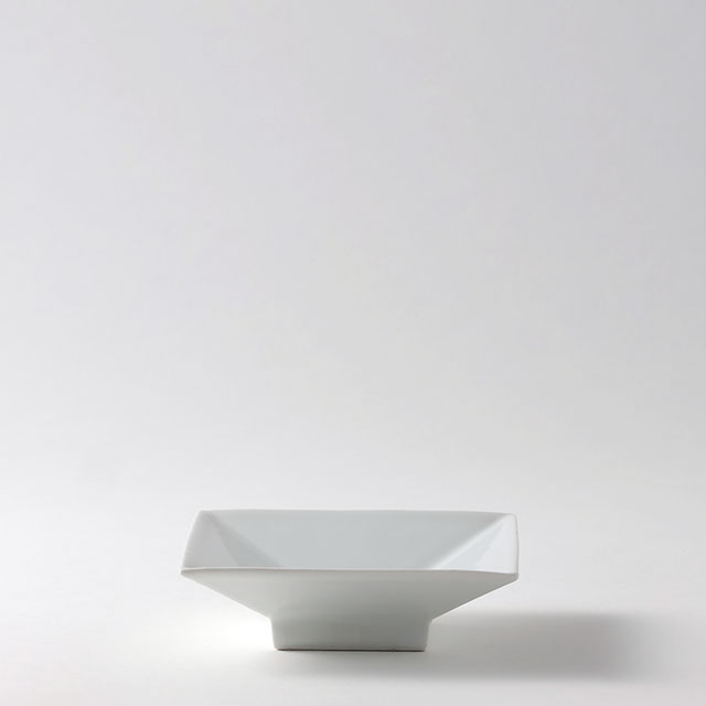 Pordamsa 正方形11.5皿 白