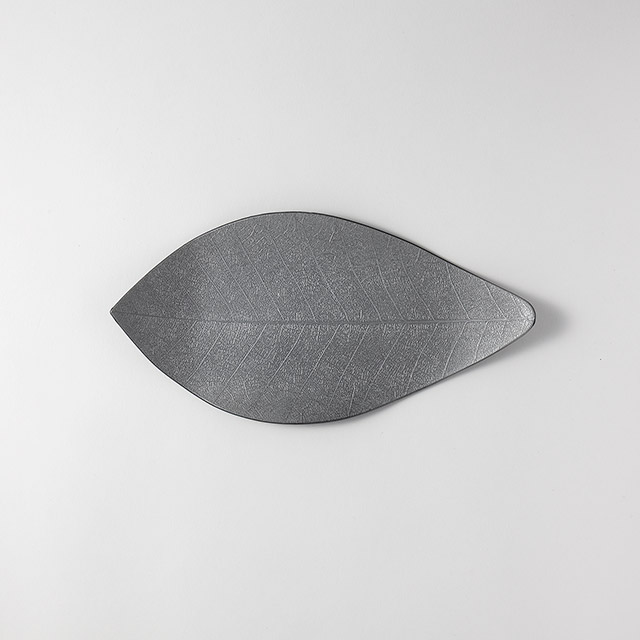 木の葉皿 銀(大)