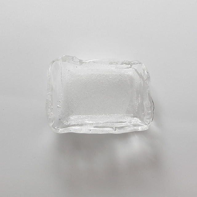 ガラス　長ちょこ　フロスト