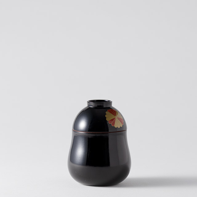 漆　瓢箪　小吸物椀（黒）