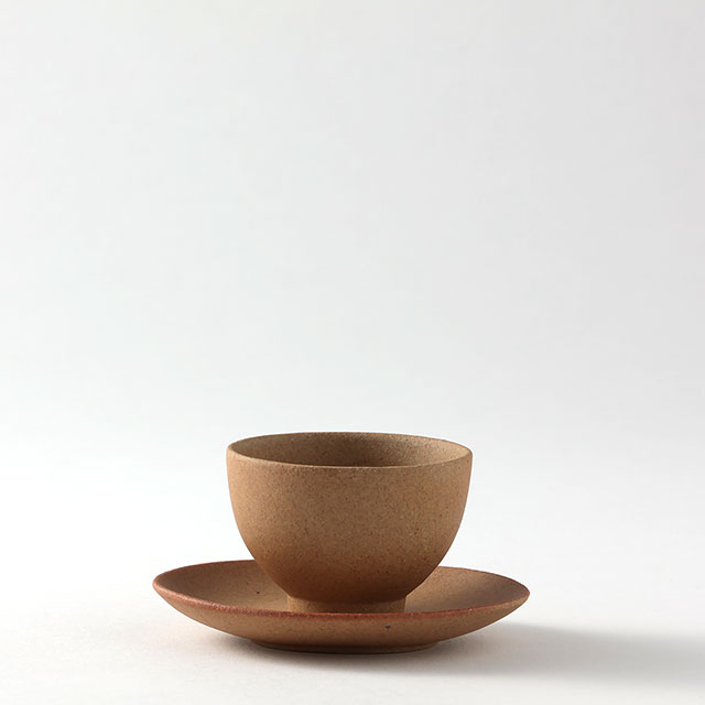 皿付き湯呑　東風器房（Be）