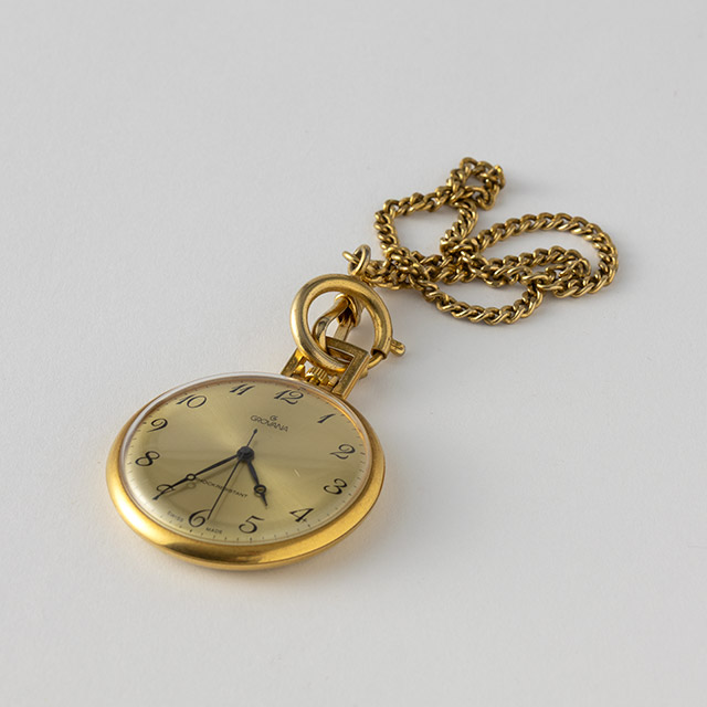 GROVANA　懐中時計　ゴールド(ｸﾗｼｯｸ50%｜旧4,950円)