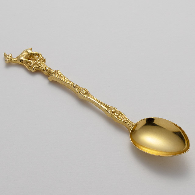 ゴールド ティースプーン ヘッド②
