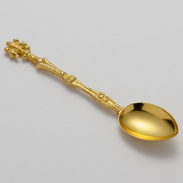 ゴールド ティースプーン ヘッド③