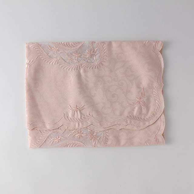 テーブルトップクロス 正角ピンク