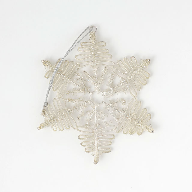 X'mas　雪の精（銀ワイヤー）