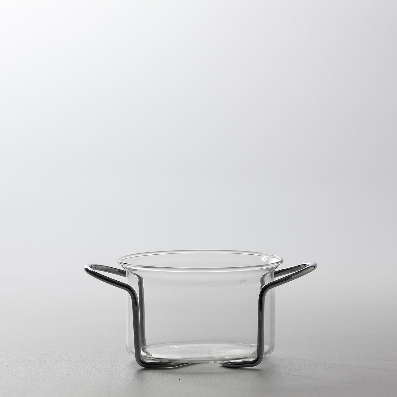 ガラスボール メタル両手付 小