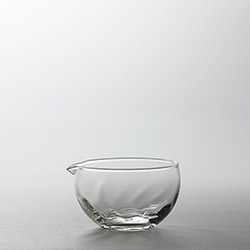 ガラス丸　ドレッシングボード　大