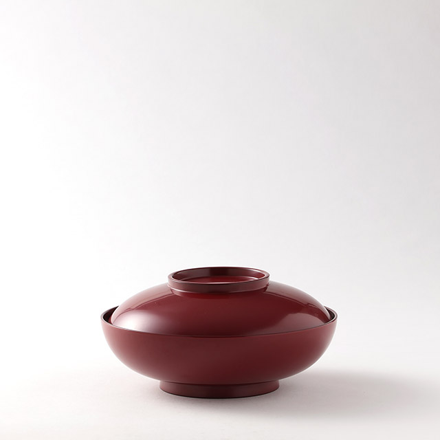 うな重 丸(越前)朱