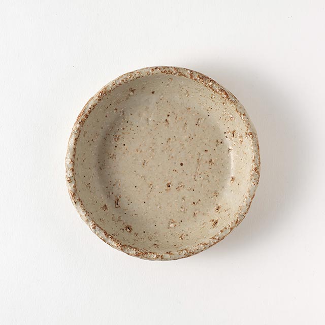 荒土伊羅保 4寸皿 12.5(S)