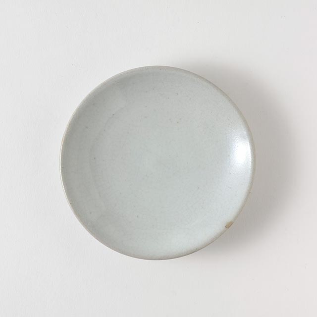 ヌカ白釉　白グレー　12.5