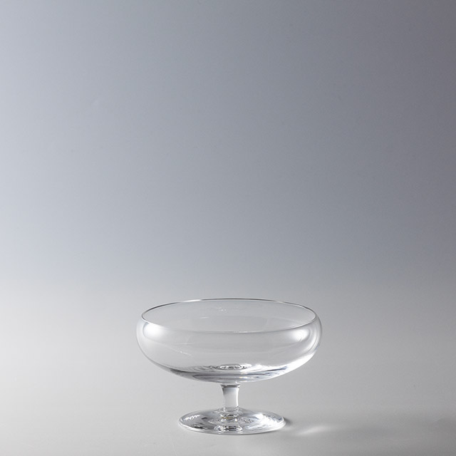 デザートグラス　Oh　クリア平