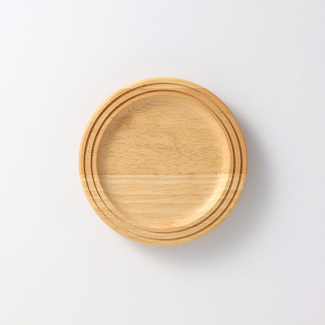 白木プレート丸14cm mode
