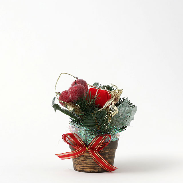 鉢に入った天使　赤