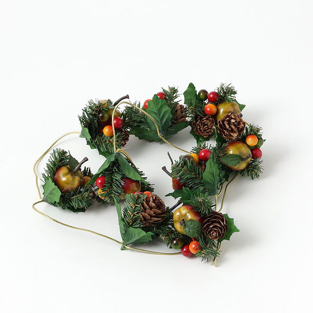 松ぼっくり チェーン 赤