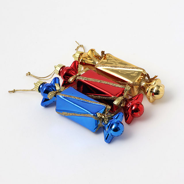 X'mas ミニキャンディー 赤黄青3個セット