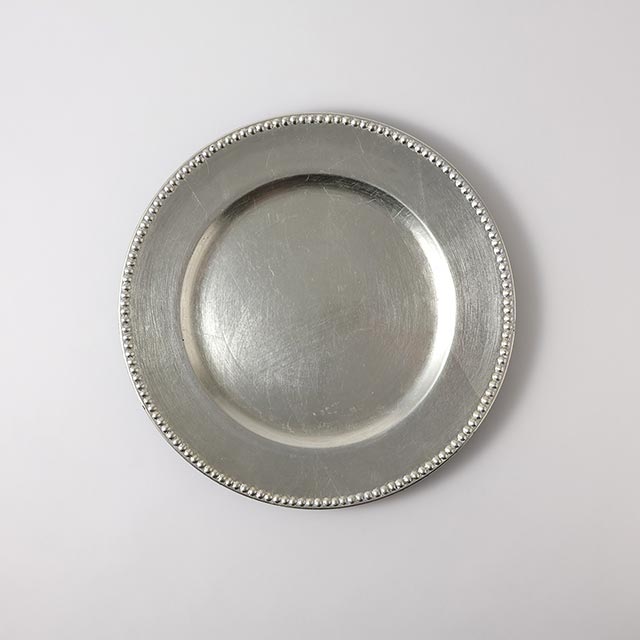 銀色 プレートプレス