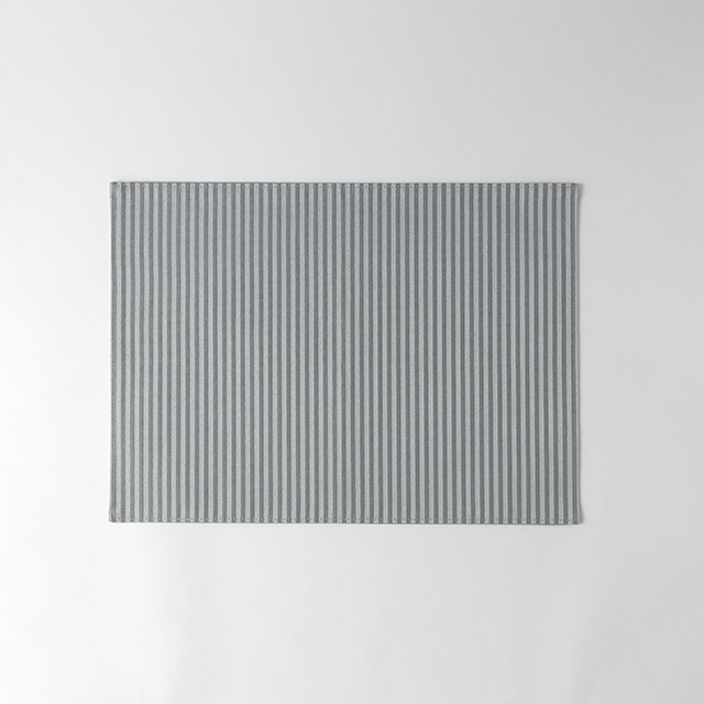 ランチョンマット　グレーストライプ