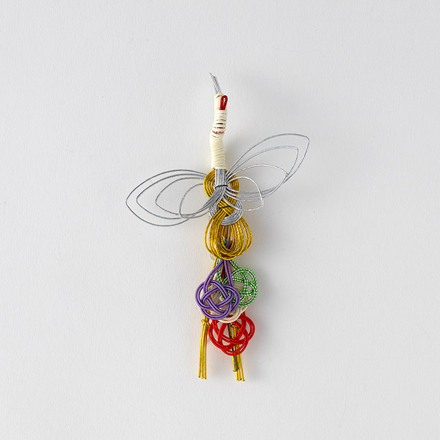 祝 水引 6色鶴飾り