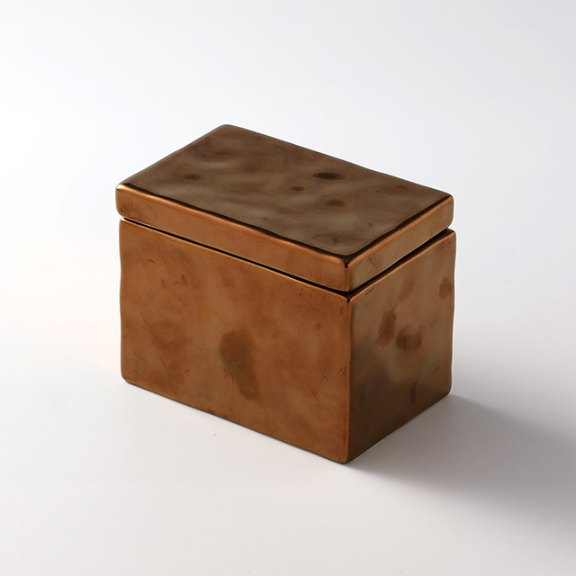 EC　ゴールド（陶）長角ＢＯＸ