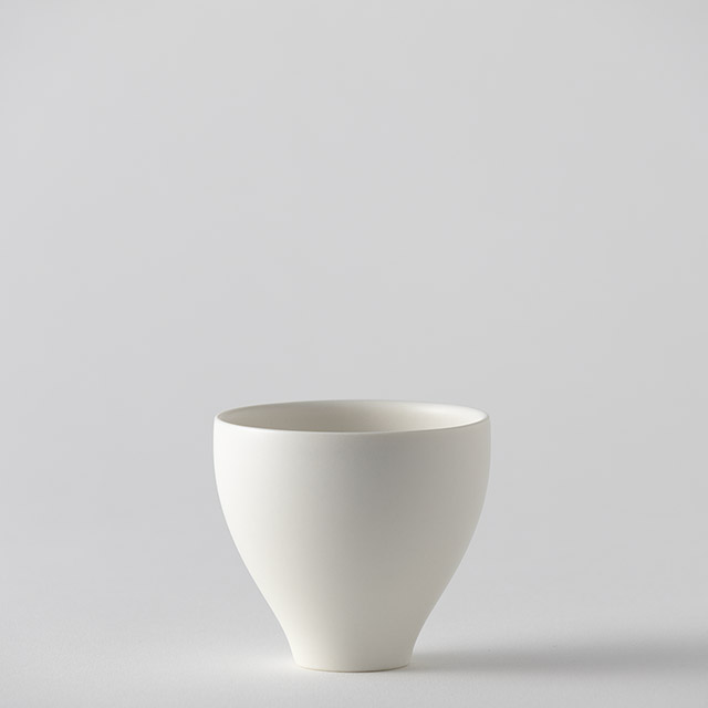 スエトシヒロ　白磁ホヤカップN