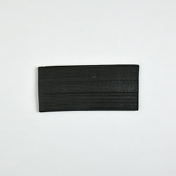 ミニ陶シート　黒　18×8　Bodo