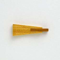 木製　扇型　箸置