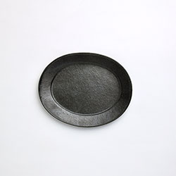 煌陶窯　楕円皿　16×12.5