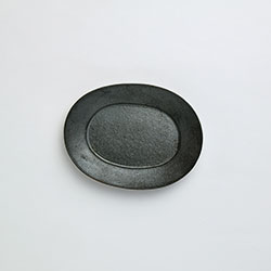 煌陶窯　楕円皿　12.5×9.5