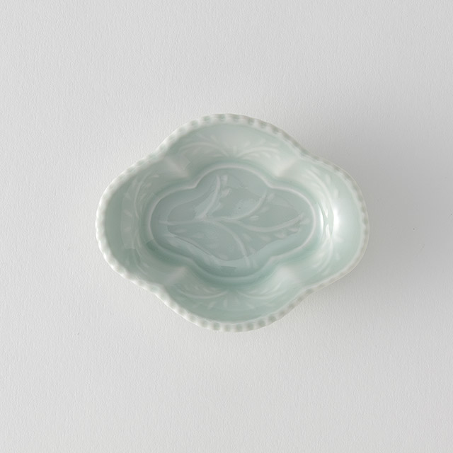 おてしょ皿　木瓜皿　ゆす灰