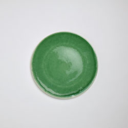olivedrab平丸皿　22.5cm