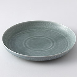 ReIRABO　丸皿　21.5cm　ミントグリーン