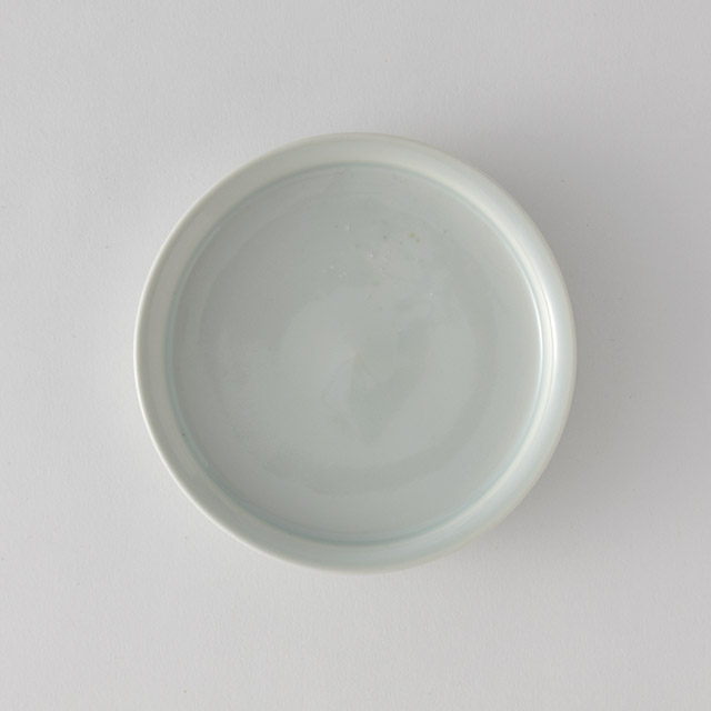 柏木円　りんご釉平皿　12cm