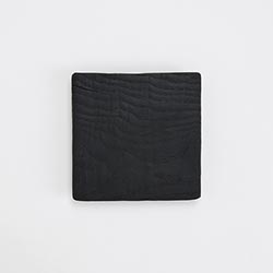 漆山ひろみ　黒板皿　12cm(B)