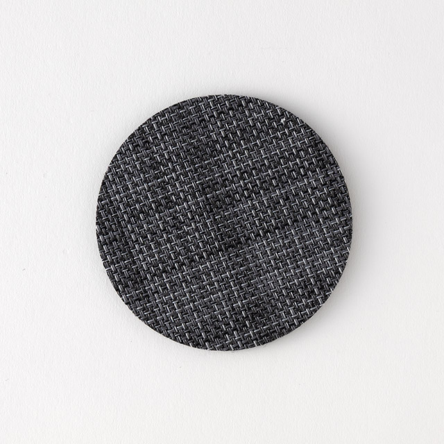 Chilewich　フェルトバックコースター　ブラック