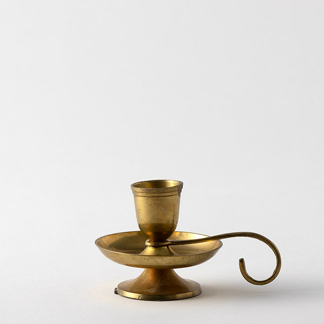 クラシックブラスハンドル　キャンドルホルダー